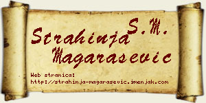 Strahinja Magarašević vizit kartica
